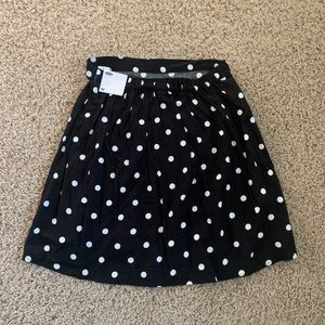 Old navy polka dot cotton skirt